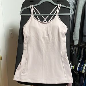 NWOT Lululemon built in bra tank top